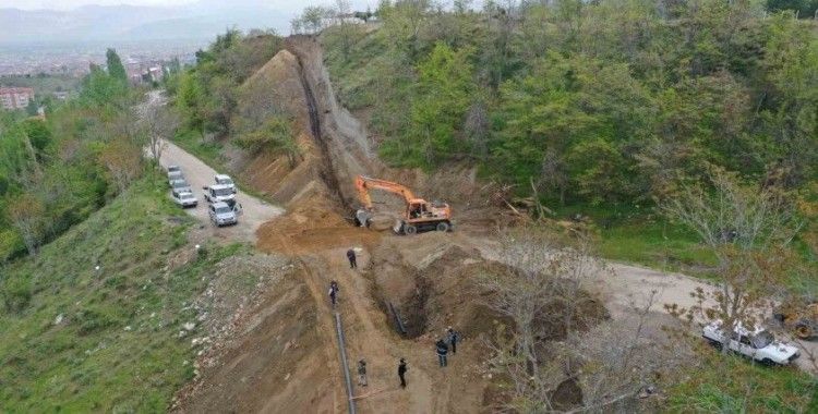 Kendi cazibesiyle akacak, yeni yerleşim alanlarına içme suyu sağlayacak

