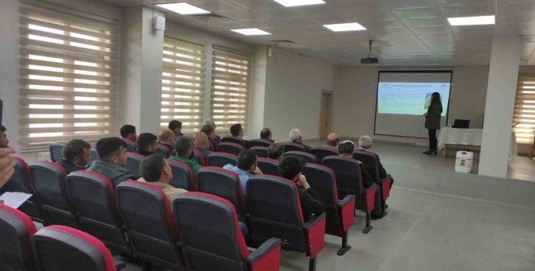 Selim’de muhtarlar ve çiftçiler bilgilendirildi
