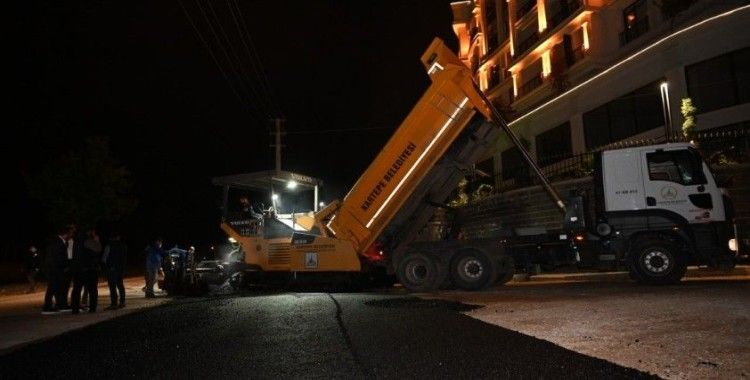 Akyol Sokağa 350 ton asfalt
