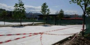 Trabzon’da Ortahisar Millet Bahçesinde ikinci etap çalışmaları başladı
