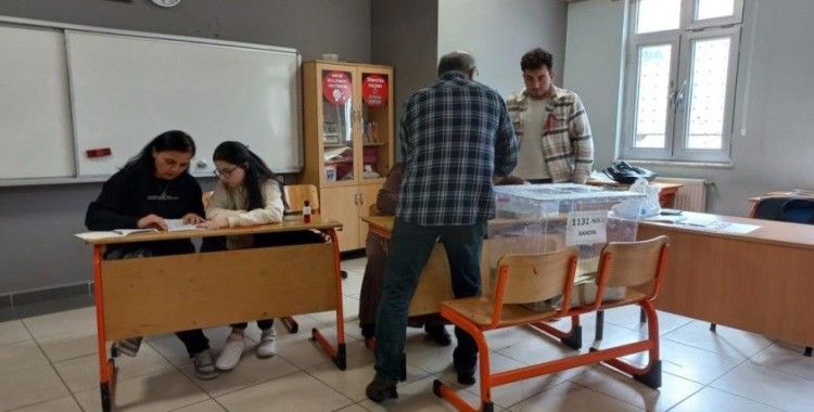 Kocaeli'de oy verme işlemi sona erdi
