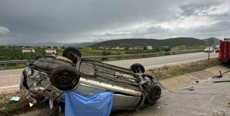 Korkuteli’nde trafik kazası: 1 ölü
