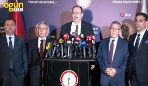 YSK Başkanı Yener: 'Saat 1815 itibarıyla basın mensuplarımızın, haber ajanslarımızın yayım ve veri girişine izin verilmiştir'