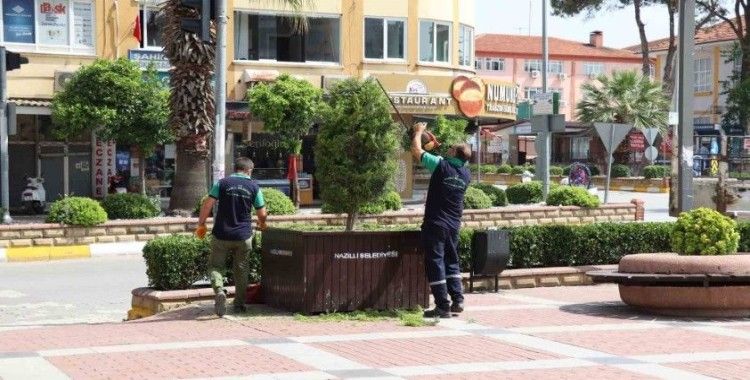Nazilli’de temizlik ve bakım çalışmaları sürüyor
