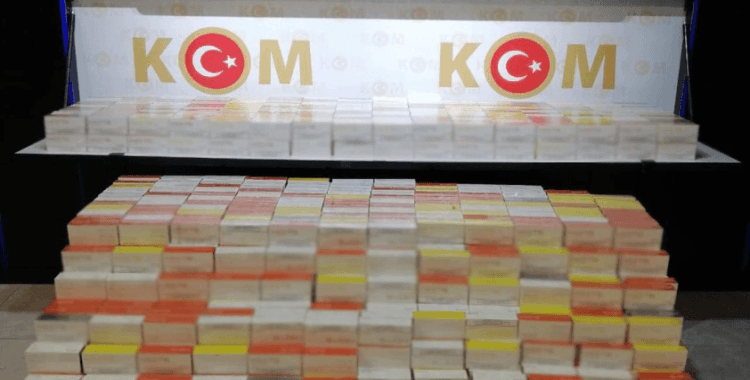 Edirne'de 7 bin 750 elektronik sigara ele geçirildi