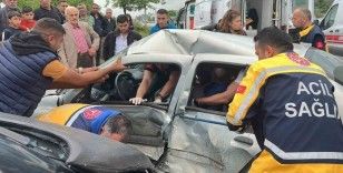 Zonguldak’ta kaza: Sürücü öldü, kızı yaralandı
