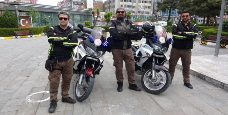 Van’da motosikletli 112 ekipleri göreve hazır