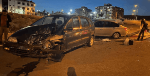 Kayseri’de iki otomobil çarpıştı: 7 yaralı