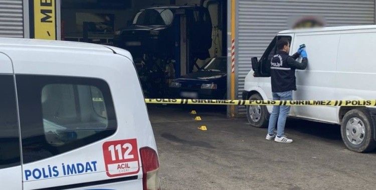 Oto tamircisinde silahlı saldırı: 2 yaralı
