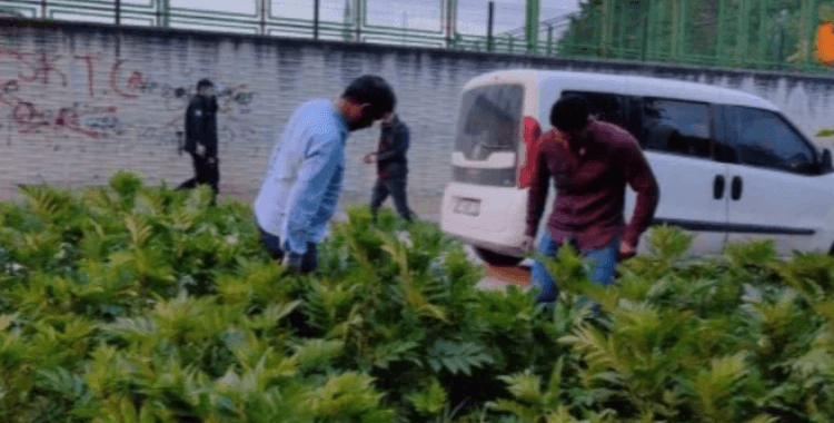 Bursa’da şüphelilerin polisle kovalamacası amatör kameraya yansıdı