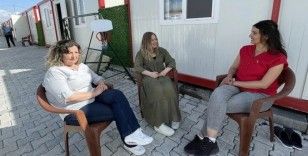 Malatya'da depremzede öğretmenler konteynerlere yerleştiriliyor