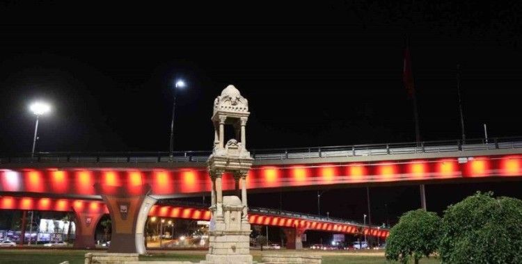 Abide Kavşağı estetik görünüme kavuşturuldu
