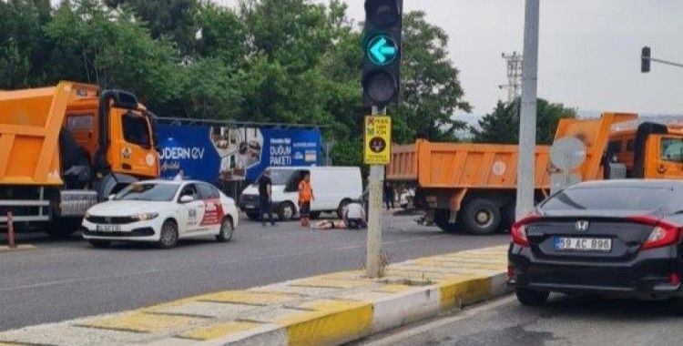 Tekirdağ’da trafik kazası: 1 yaralı
