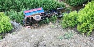 Çapa motoru devrildi: 1 ağır yaralı
