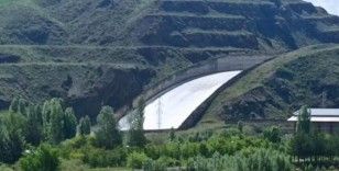 Tercan Barajının doluluk oranı yüzde yüze ulaştı
