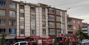 Konya’da baca yangını büyümeden söndürüldü
