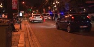 Bağdat Caddesi GS Store önünde polis önlem aldı
