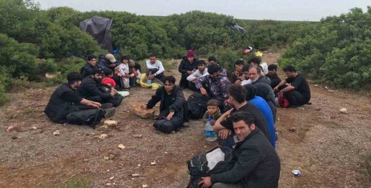 Didim’de 34 düzensiz göçmen yakalandı
