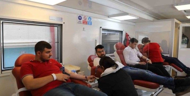 Yahşihan Belediyesi personelinden Türk Kızılayı’na kan bağışı
