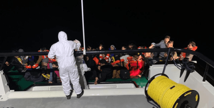 Muğla, İzmir ve Çanakkale'de 220 düzensiz göçmen yakalandı