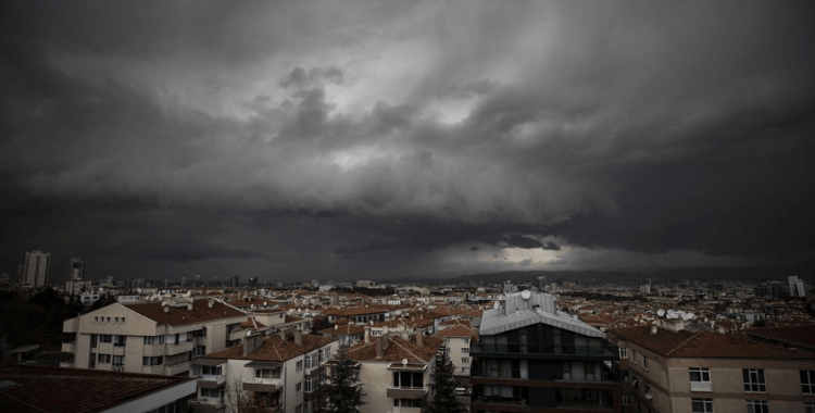 Ankara için kuvvetli yağış uyarısı