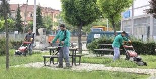 İnegöl’ün yeşil alanları yaza hazırlanıyor

