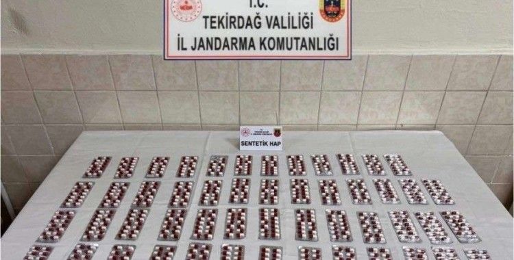Tekirdağ’da uyuşturucu operasyonu
