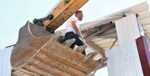 Bursa’da kaçak yapı yıkımını kuş yuvası durdurdu
