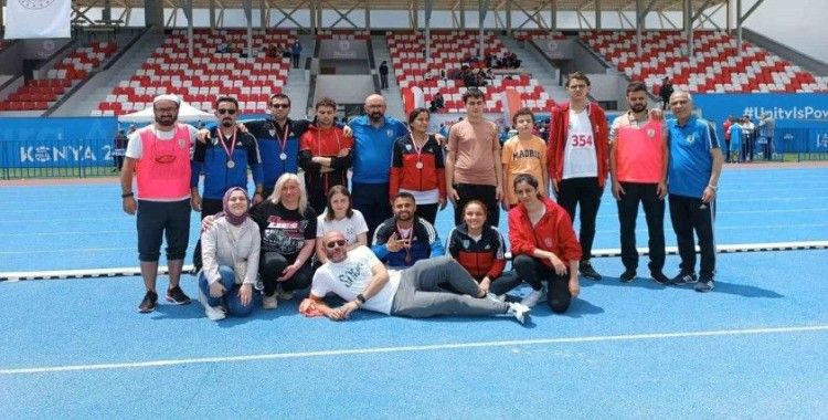 Nilüferli atletler 17 madalya kazandı
