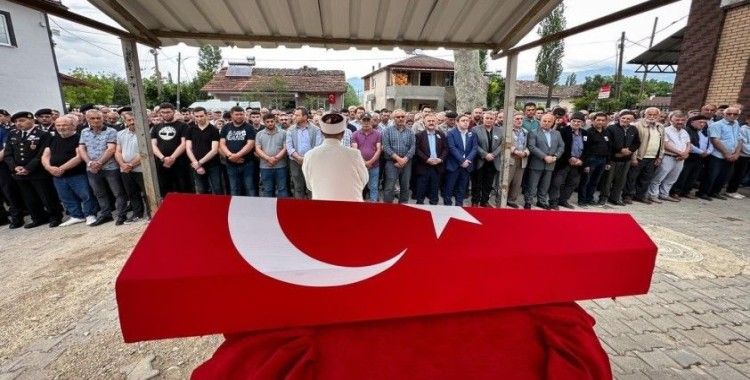 Kıbrıs gazisi son yolculuğuna uğurlandı
