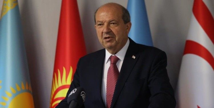 KKTC Cumhurbaşkanı Tatar'dan Cumhurbaşkanı Erdoğan'a teşekkür