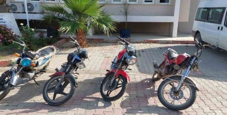 Jandarma 7 şahsı yakaladı, silah ve şaseleri silinmiş motosikletler ele geçirildi
