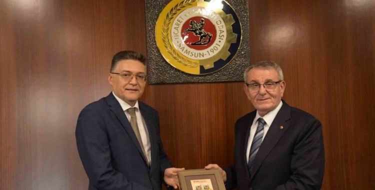 Janusauskas, Samsun TSO AB Bilgi Merkezi’nde
