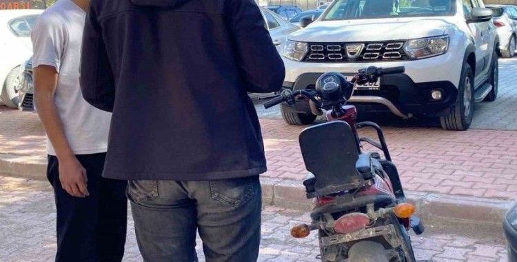 Elektrikli bisikletin çarptığı kişi hastanelik oldu
