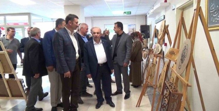 Develi Halk Eğitim Merkezi’nde sezon sonu sergisi açıldı
