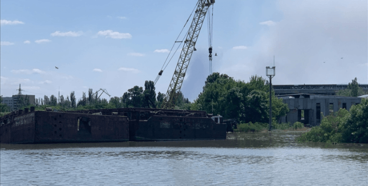Uluslararası Göç Örgütü: Kahovka Barajı'na yönelik saldırı binlerce hayatı riske attı