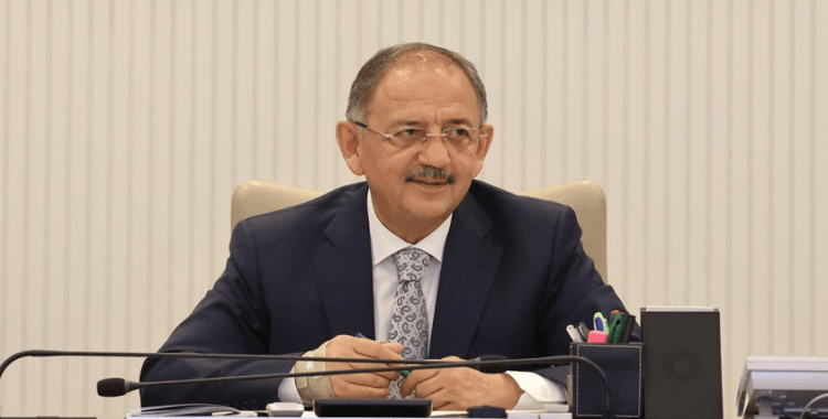 Bakan Özhaseki: Afet bölgesindeki konutları hızlıca vatandaşlarımıza teslim edeceğiz