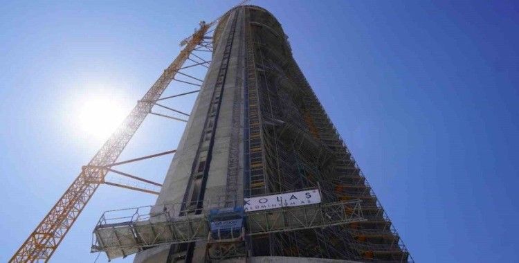 Keçiören Cumhuriyet Kulesi’nde çalışmalar devam ediyor
