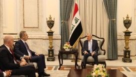 Dışişleri Bakanı Fidan, Irak Cumhurbaşkanı Reşit ile görüştü