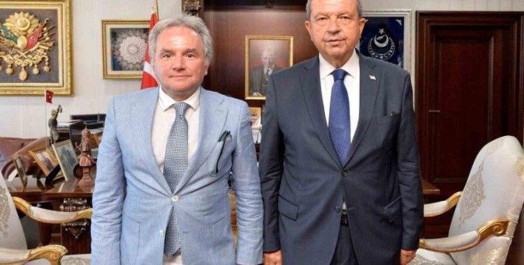KKTC Cumhurbaşkanı Tatar başdanışman Koçan'ı kabul etti