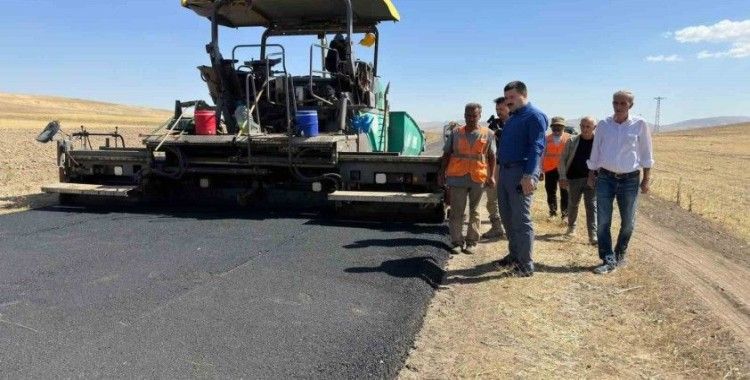 Diyadin Kaymakamı Karali, ilçede yapılan çalışmaları inceledi
