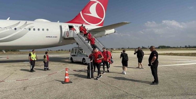 A Milli Takım Ermenistan maçı için Eskişehir’de
