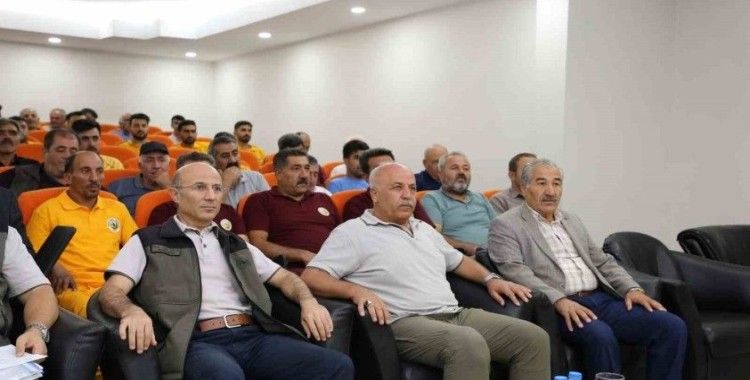 Orman işçilerine bilgilendirme
