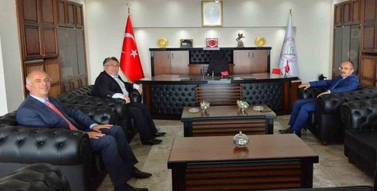 Cumhuriyet Başsavcısı Alan’dan Rektör Özölçer’e ziyaret
