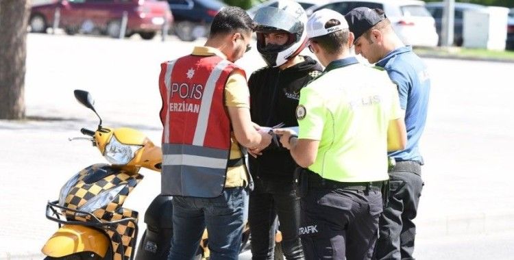 Erzincan’da motosiklet, traktör ve servis araçları denetlendi

