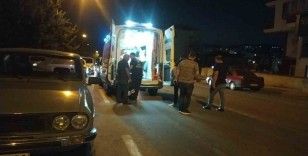 Elindeki tüfek ateş aldı, kendini vurdu
