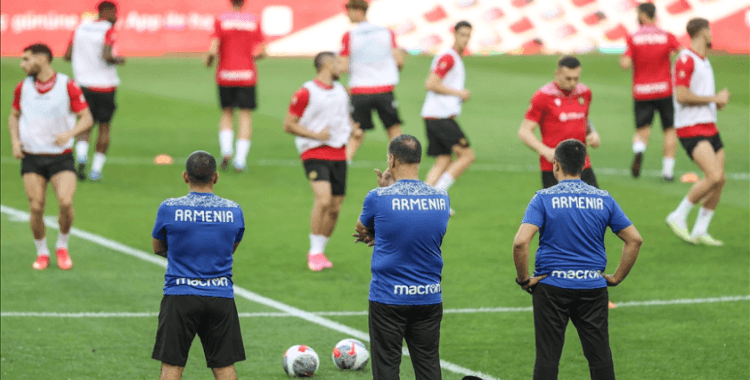 Türkiye-Ermenistan karşılaşmasında ilk 11'ler belli oldu