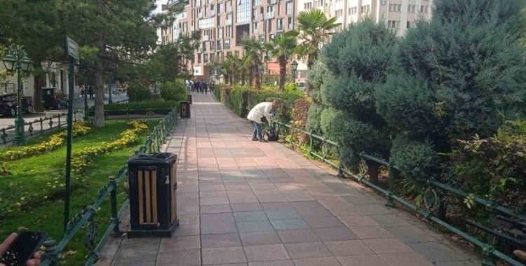 Çantasını unutan öğrenci paniğe neden oldu
