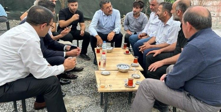 Vali Çelik, vatandaşları ziyaret ederek sorunlarını çözmeye çalışıyor
