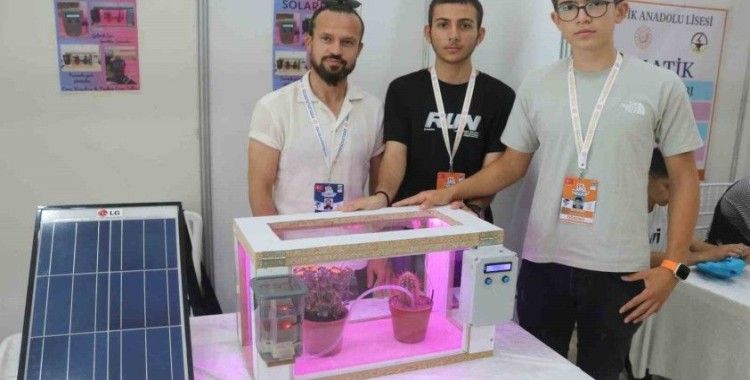 (Özel) Lise öğrencilerinin geliştirdiği proje sayesinde çiftçiler israfın önüne geçecek
